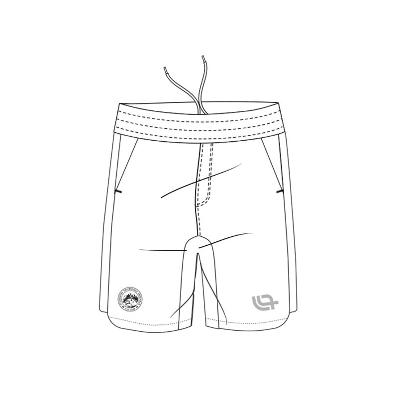 TENNIS SHORTS WHITE UNISEX